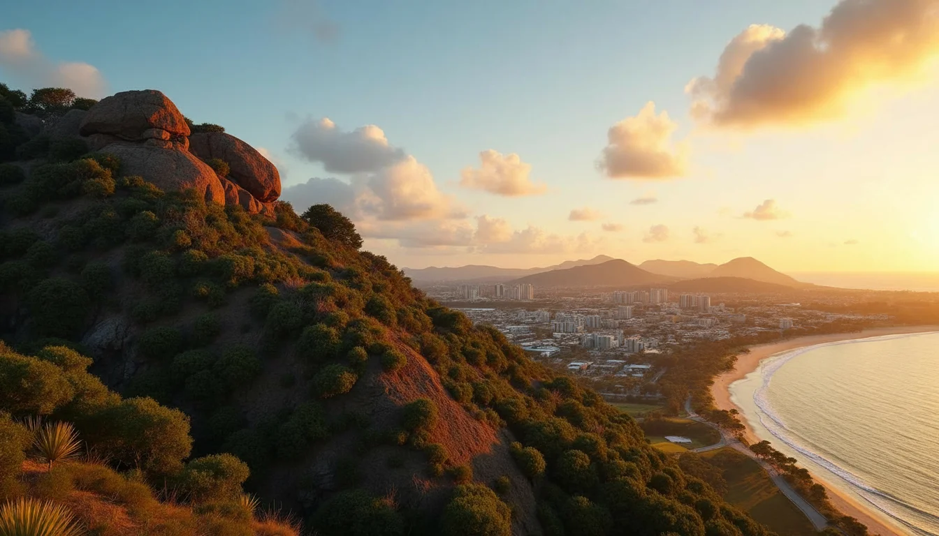 Castle Hill, Townsville in the mid to late 20th century